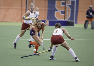 Jennifer Bleakney racked up an assist and a goal in SU's season-opening win. 
