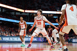 Syracuse center Peter Carey entered the transfer portal on Wednesday. 